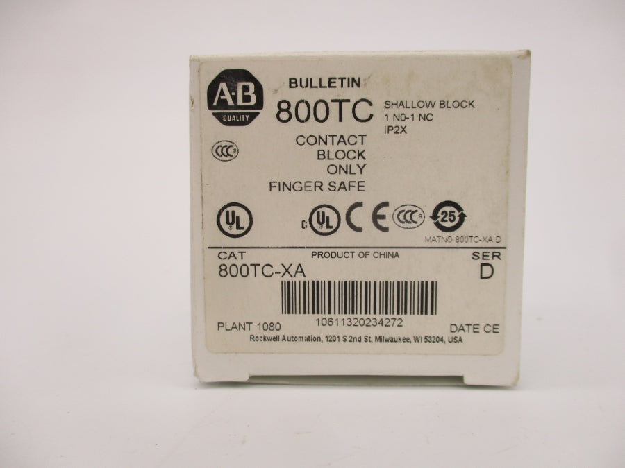 INDUSTRIAL SPARE PART 800TC-XA SER. D (WH) NSMP