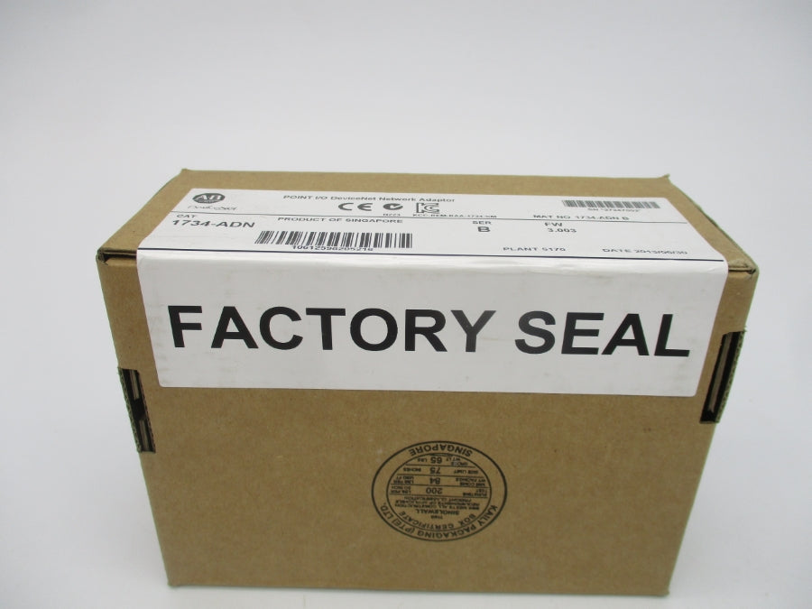 INDUSTRIAL SPARE PART 1734-ADN SER. B F/W 3.003 DATE: 2014 NSFS