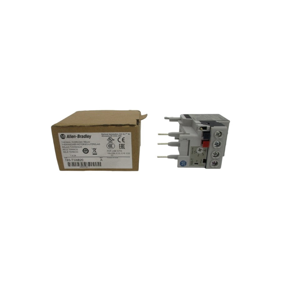 ALLEN BRADLEY 193-T1AB20 SER. A 690V 1.4-2A (BR/WH) NSMP