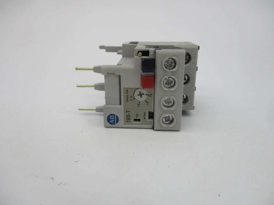 ALLEN BRADLEY 193-T1AB20 SER. A 690V 1.4-2A (BR/WH) NSMP