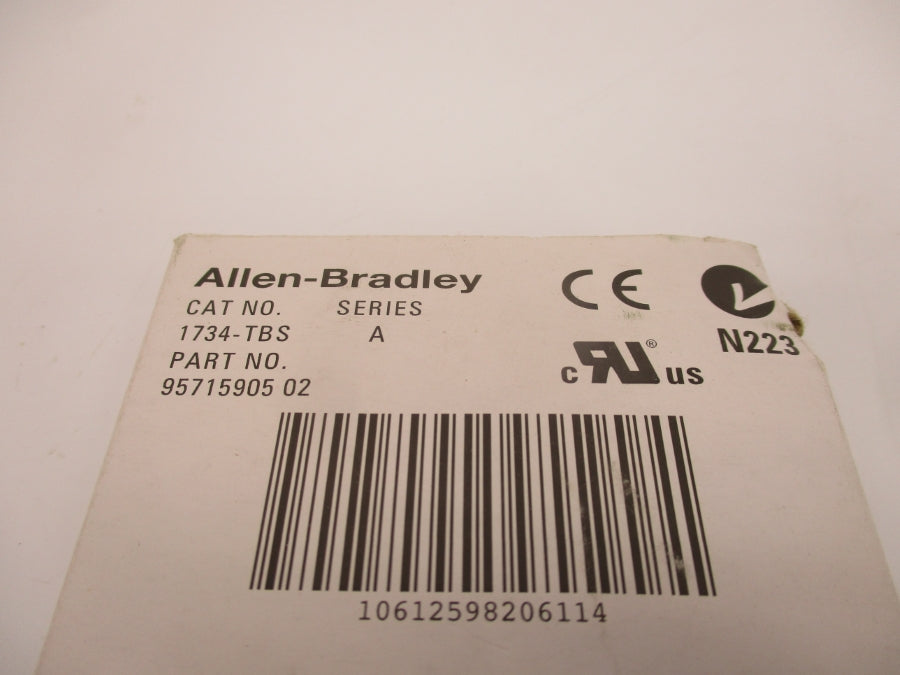 INDUSTRIAL SPARE PART 1734-TBS SER. A (WH) NSMP