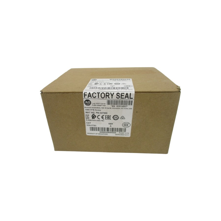 ALLEN BRADLEY 5094-RTB3 SER. A DATE: 2020 (BR/WH) NSFS
