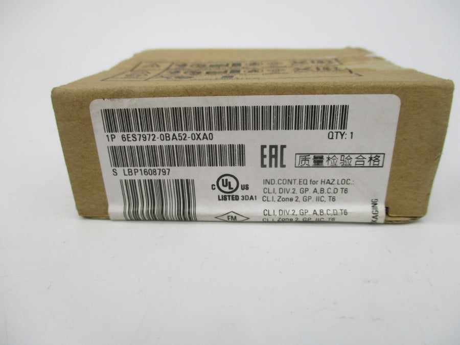 SIEMENS 6ES7972-0BA52-0XA0 NSFS