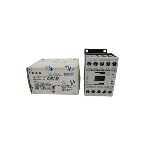 EATON DILM7-10 XTCE007B10TD 24VDC NSMP