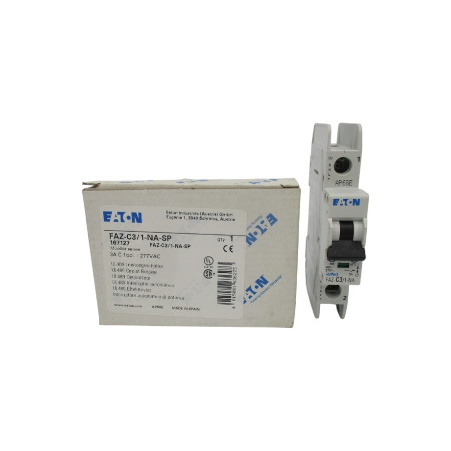 EATON FAZ-C3/1-NA-SP 167127 277VAC 3A NSMP