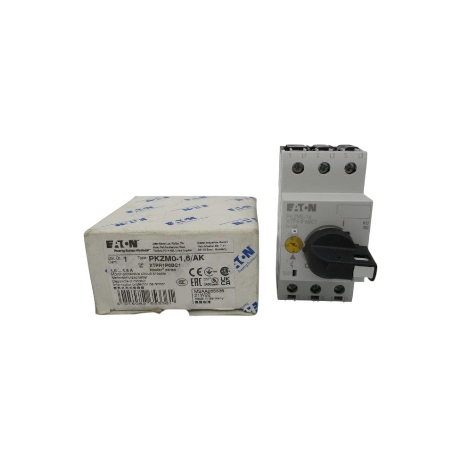 EATON PKZM0-1.6/AK 690V 1.0-1.6A NSMP