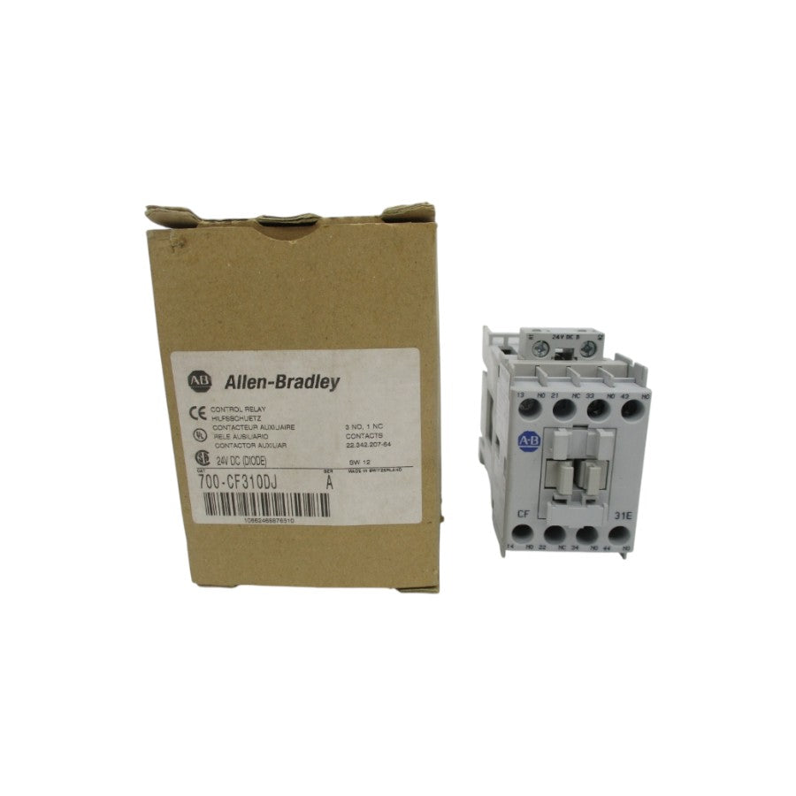 ALLEN BRADLEY 700-CF310DJ SER. A 24VDC 20A (BR/WH) NSMP