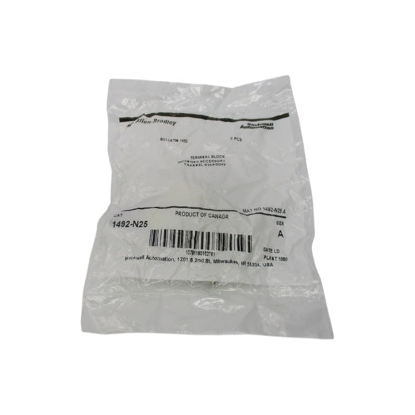 ALLEN BRADLEY 1492-N25 SER. A (PKG OF 2) NSMP