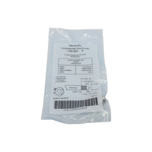 ALLEN BRADLEY 1786-BNC SER. B NSMP