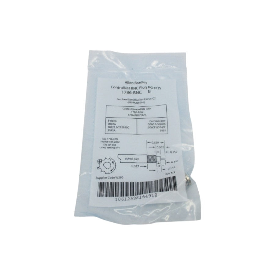 ALLEN BRADLEY 1786-BNC SER. B NSMP