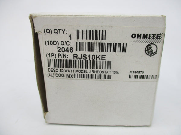 OHMITE RJS10KE NSMP