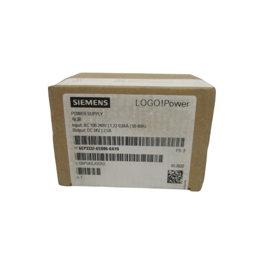 SIEMENS 6EP3332-6SB00-0AY0 100-240VAC 1.22-0.66A NSMP