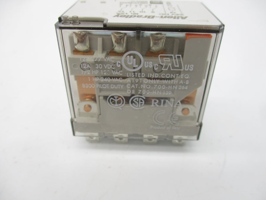 ALLEN BRADLEY 700-HF34Z24 SER. C 24VDC (WH) NSMP
