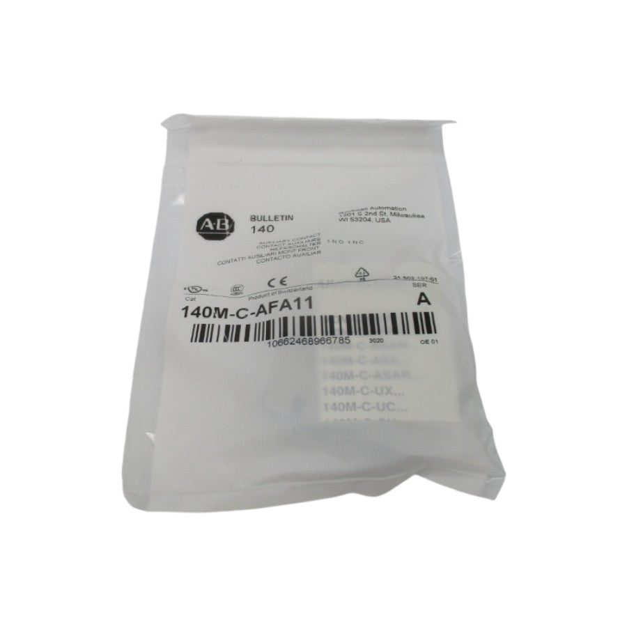 ALLEN BRADLEY 140M-C-AFA11 SER. A 240VAC 5A NSMP