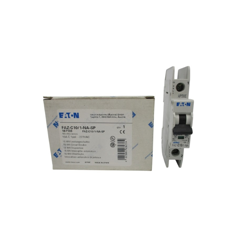 EATON FAZ-C10/1-NA-SP 167133 277VAC 10A NSMP