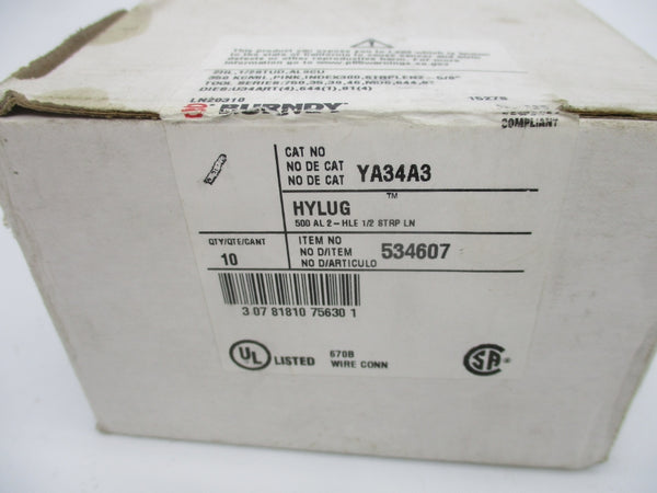 BURNDY YA34A3 (PACKAGE OF 10) NSMP