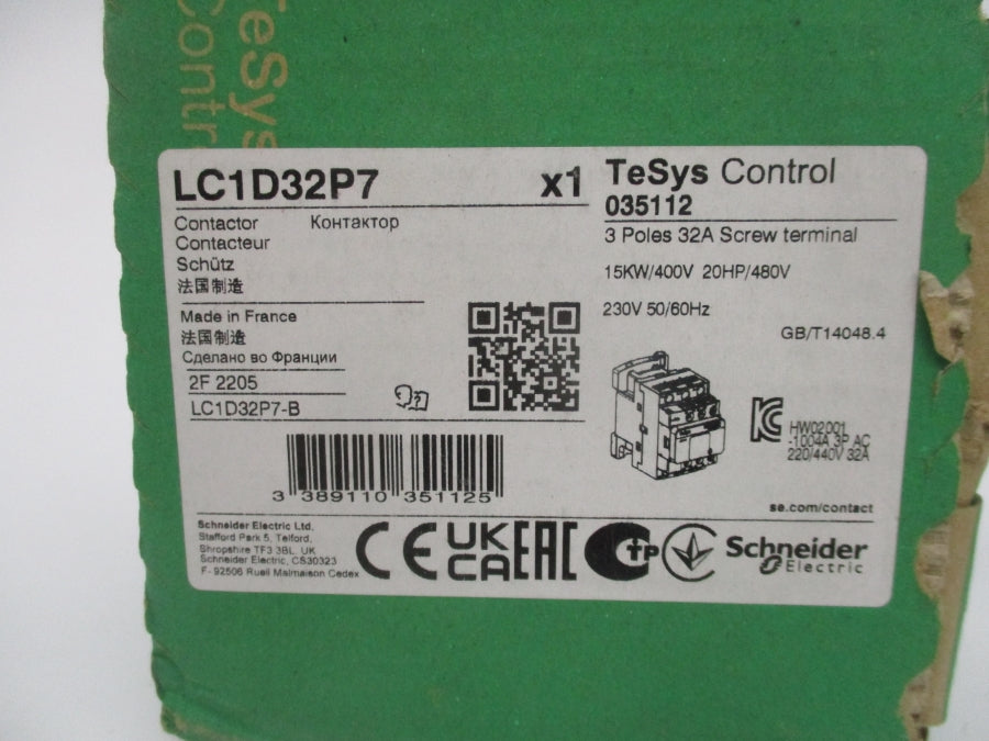 SCHNEIDER ELECTRIC LC1D32P7 230V NSMP