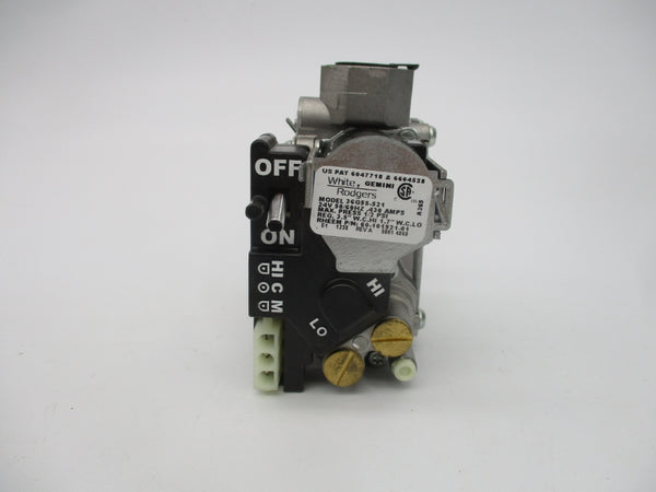 WHITE RODGERS 60-101921-81 36G55-521 24V 0.430A 1/2PSI REV. A 1/2" NSMP