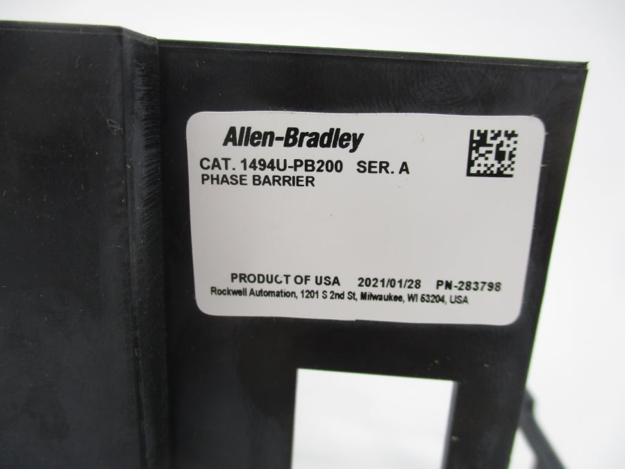 ALLEN BRADLEY 1494U-PB200 SER. A (BR/WH) NSMP