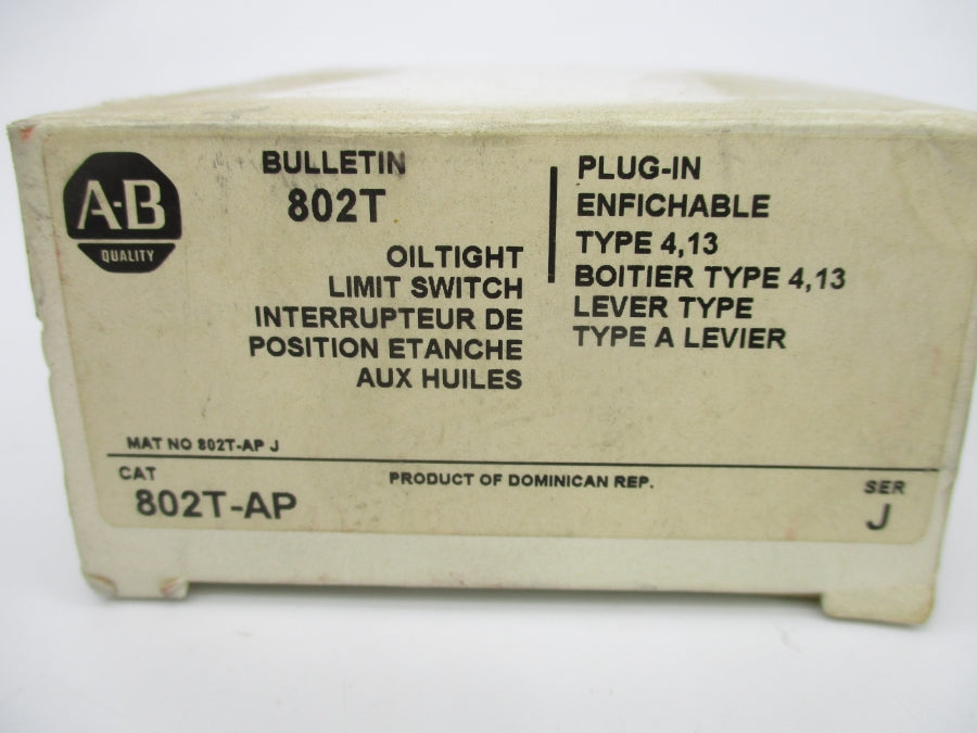 INDUSTRIAL SPARE PART 802T-AP SER. J 120-600VAC 60A (WH) NSMP