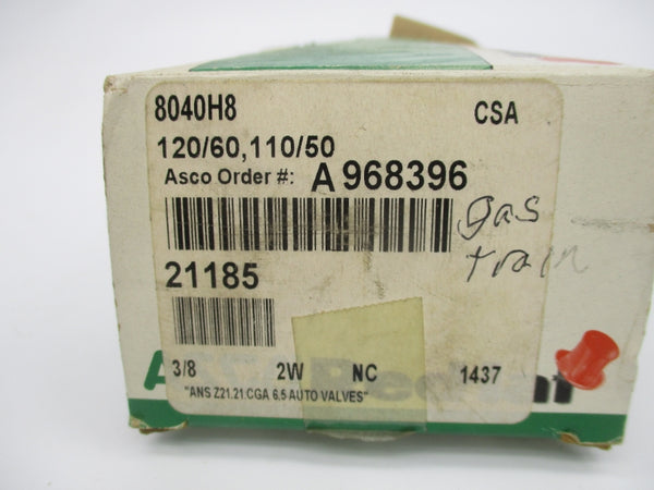 ASCO 8040H8 110/120V 15PSI 3/8" NSMP