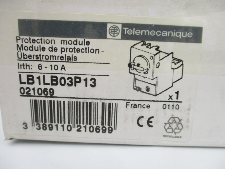 TELEMECANIQUE LB1LB03P13 021069 690VAC 6-10A NSMP