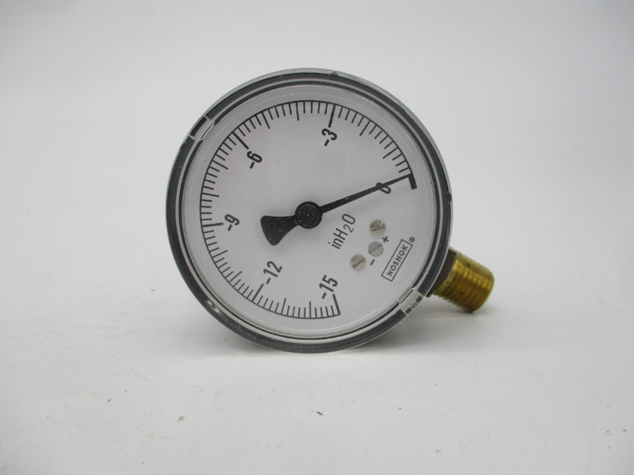 NOSHOK 25-200-15-INH2O-VAC -15-0 1/4" NSMP