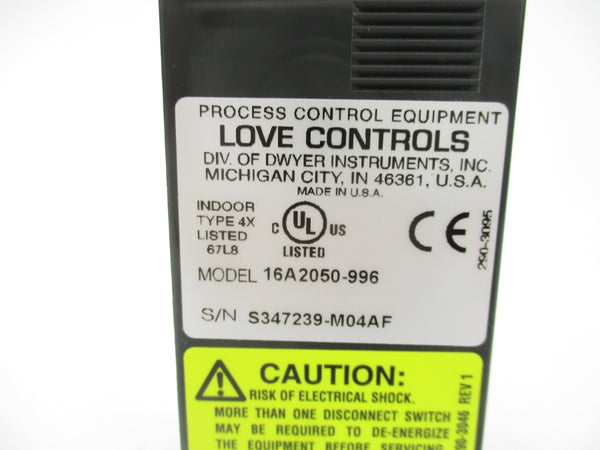 DWYER LOVE CONTROLS L16A S34723901 16A2050-996 100-240VAC NSMP