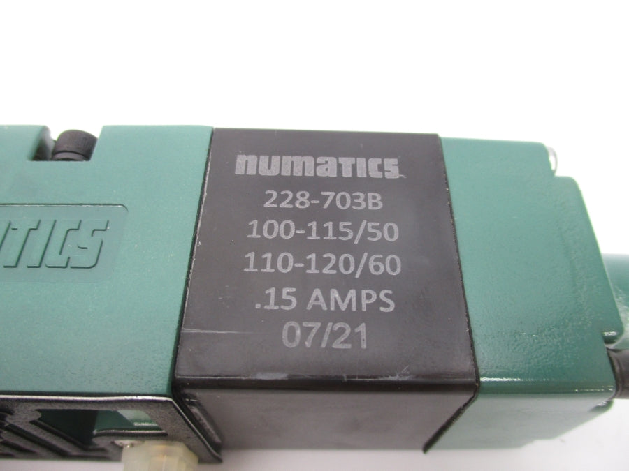 NUMATICS 081SA400K000030 110-120V 0.15A 150PSI NSMP