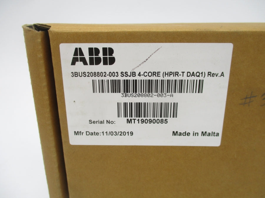 ABB 3BUS208802-003 REV. A NSFS