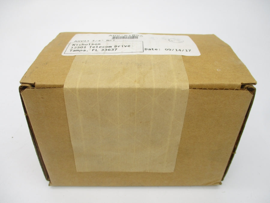 NICHOLSON AHV43 AHV-B159A 3/4" NSFS