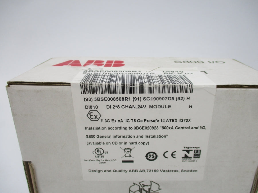 ABB DI810 3BSE008508R1 NSFS