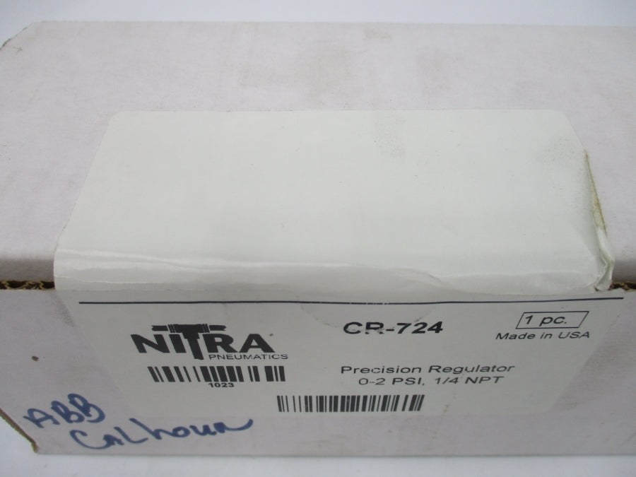 NITRA CR-724 0-2PSI 1/4" NSFS