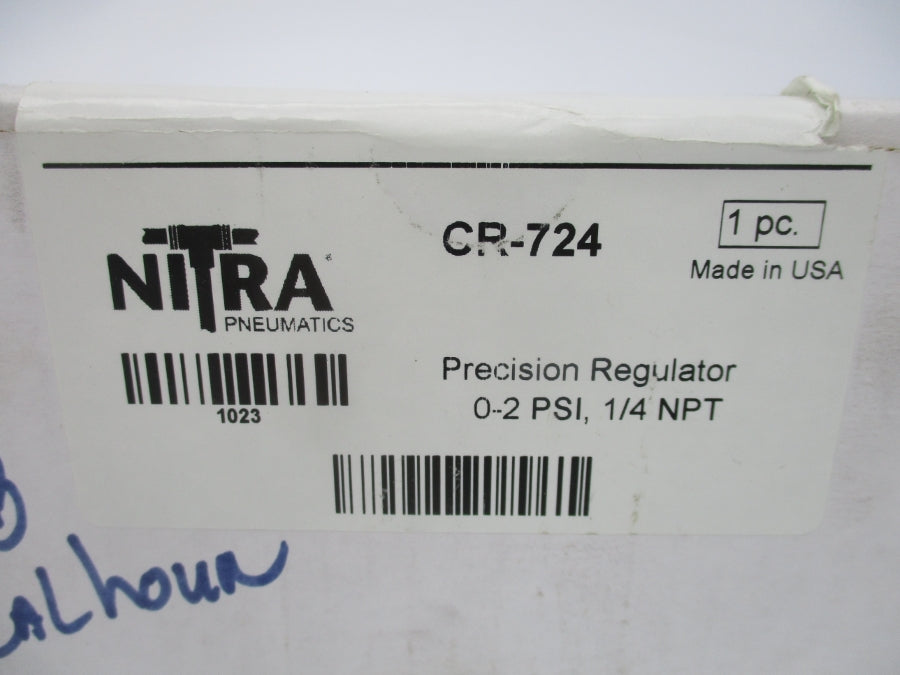 NITRA CR-724 0-2PSI 1/4" NSFS