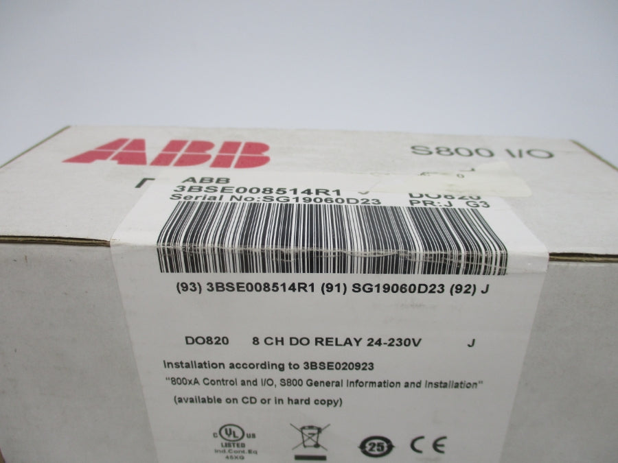 ABB 3BSE008514R1 DO820 NSFS