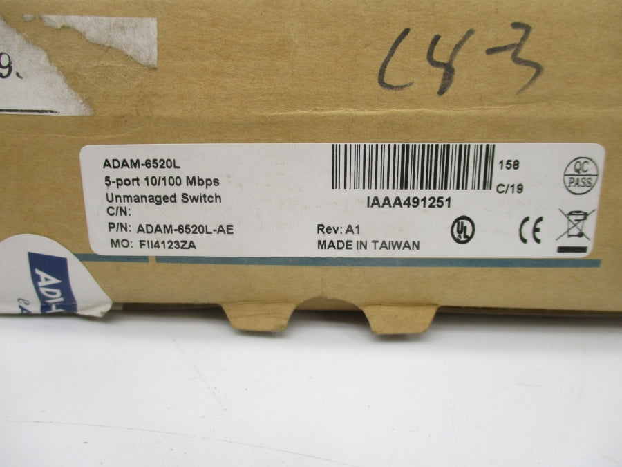 ADVANTECH ADAM-6520L-AE REV. A1 NSMP