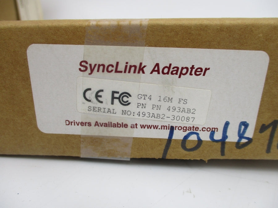 SYNCLINK 493AB2 GT4 16M FS NSMP
