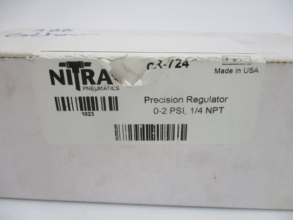 NITRA CR-724 0-2PSI 1/4" NSMP