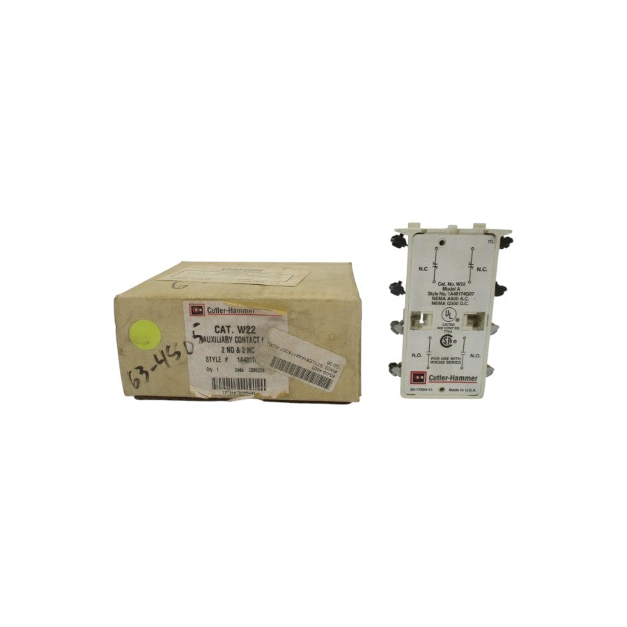 CUTLER HAMMER W22 600VAC NSMP