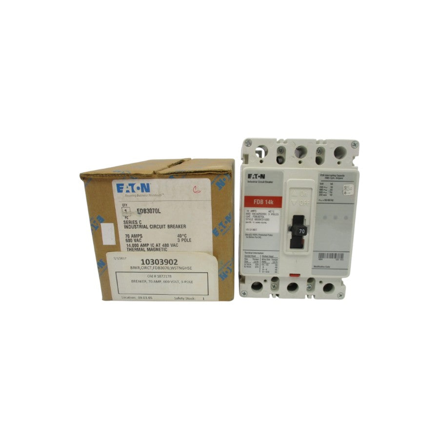 EATON FDB3070L 600VAC 70A NSMP
