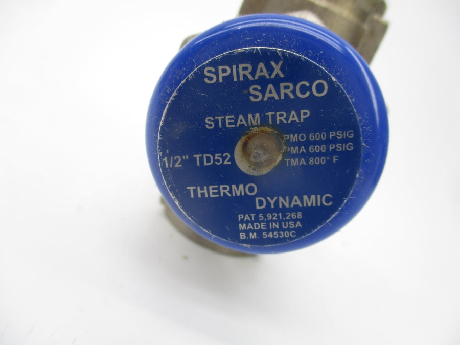 SPIRAX SARCO 54530C TD52 600PSI 1/2" NSMP