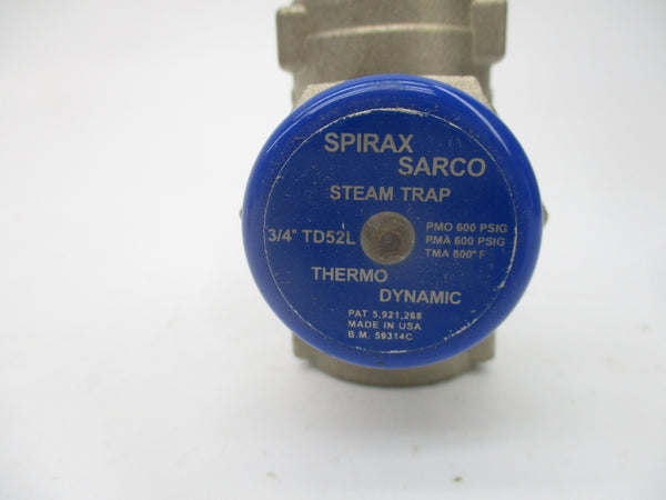 SPIRAX SARCO 59314C TD52L 600PSI 3/4" NSMP