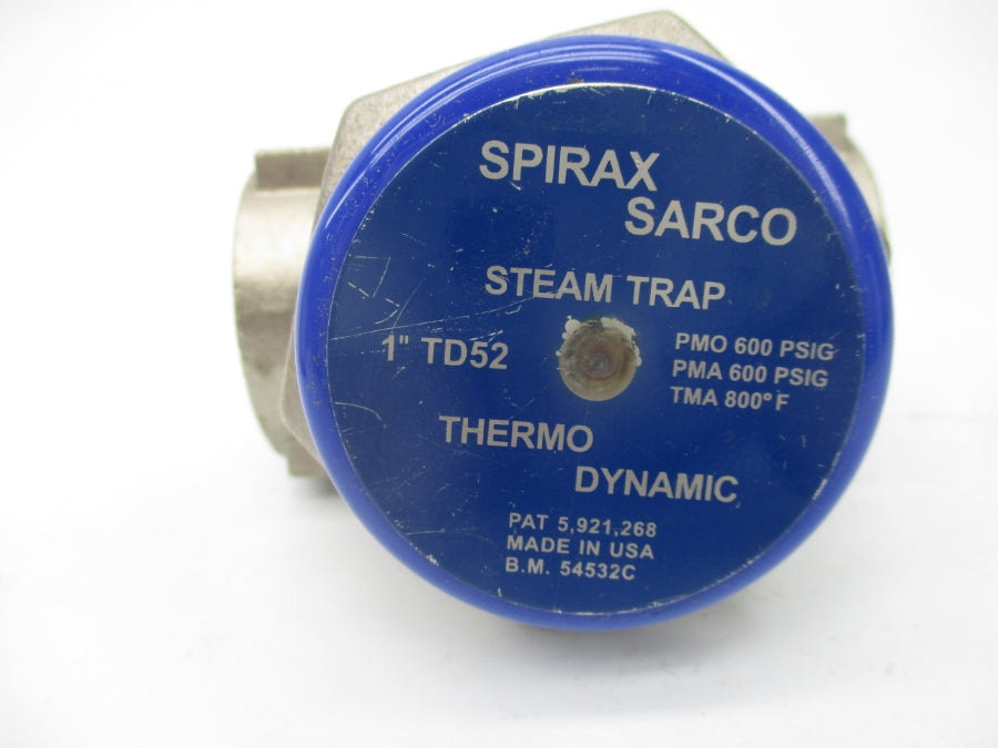 SPIRAX SARCO 54532C TD52 600PSI 1" NSMP