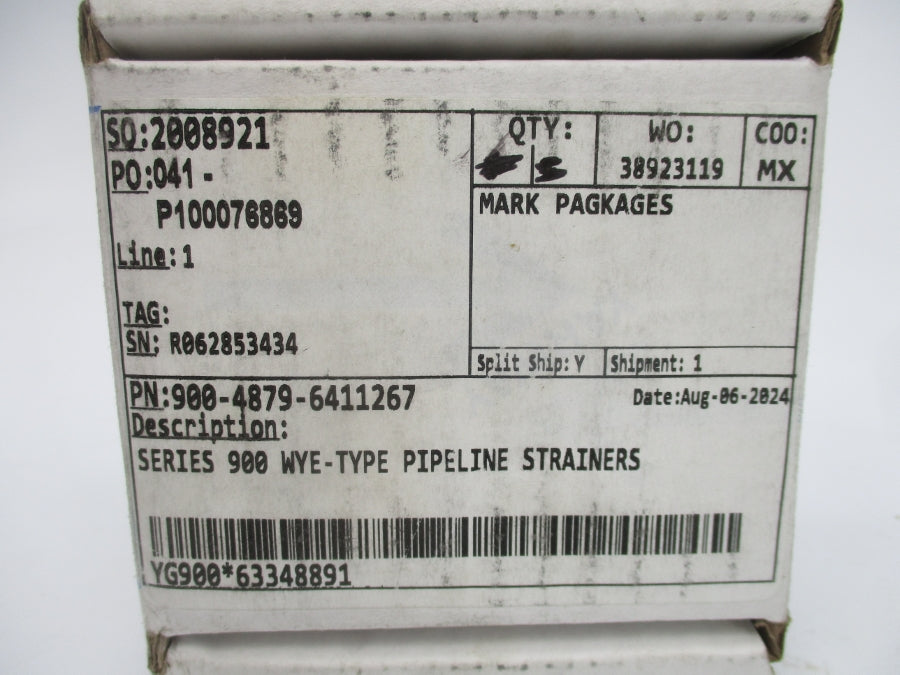 YARWAY 900-4879-6411267 3/4" NSMP