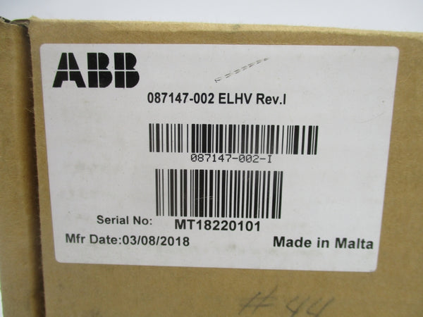 ABB 087147-002 REV. I NSMP