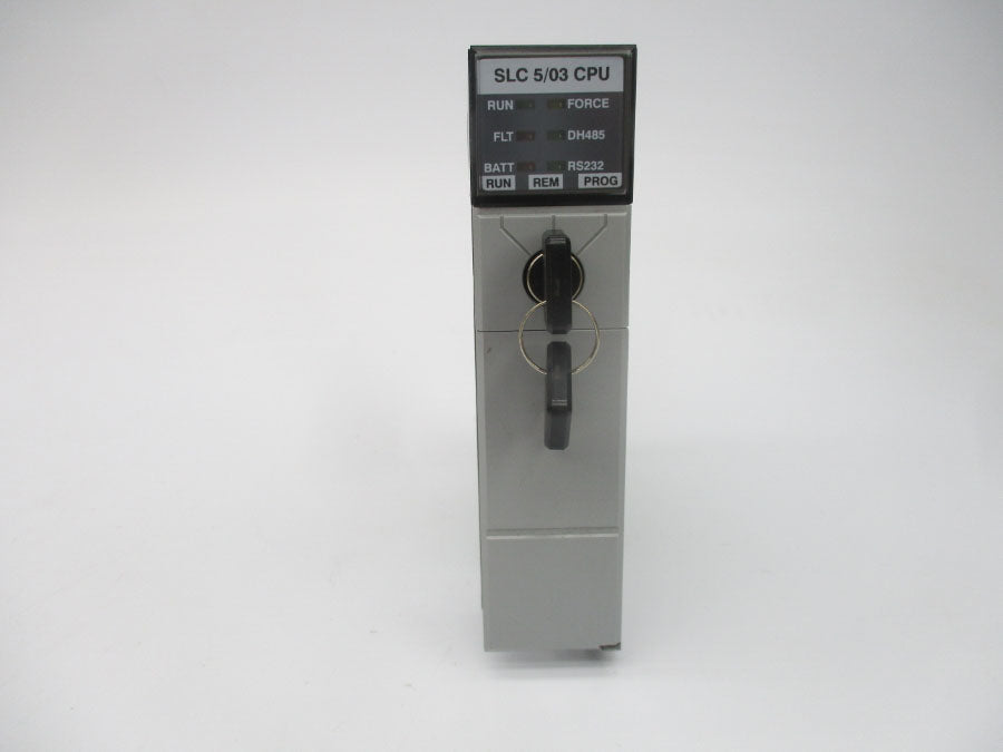 ALLEN BRADLEY 1747-L531 SER. E F/W 8 24VDC (NO BATTERY) (BR/WH) REV. 8 NSMP