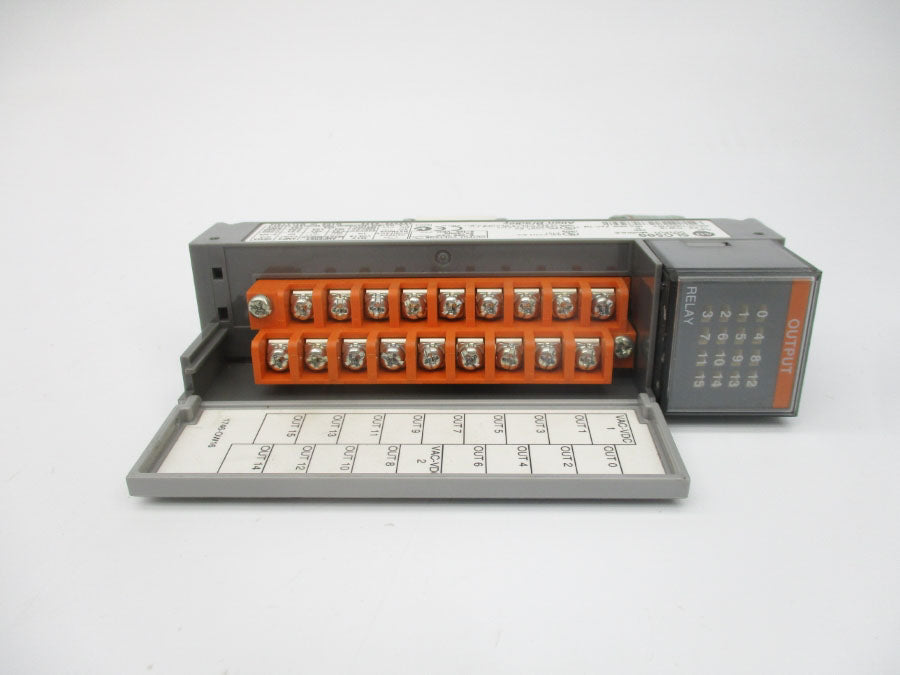 ALLEN BRADLEY 1746-OW16 SER. D DATE: 2010 (BR/WH) NSMP