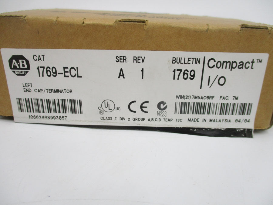 ALLEN BRADLEY 1769-ECL SER. A 24VDC REV. 1 (BR/WH) NSMP