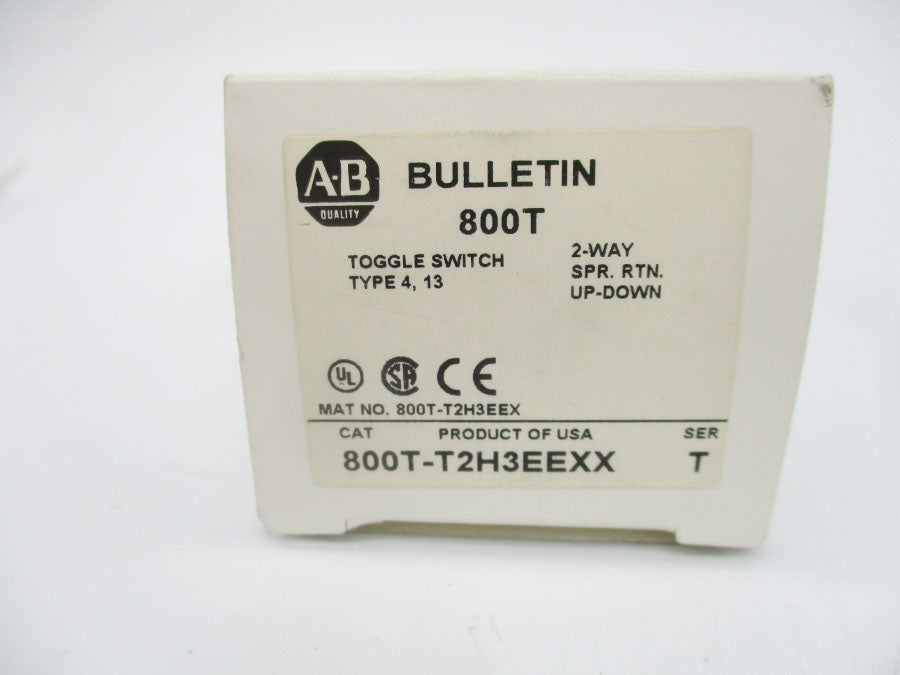 ALLEN BRADLEY 800T-T2H3EEXX SER. T (WH) NSMP
