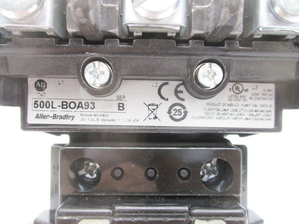 ALLEN BRADLEY 500L-BOA93 SER. B 230-240V 30A (BR/WH) NSMP